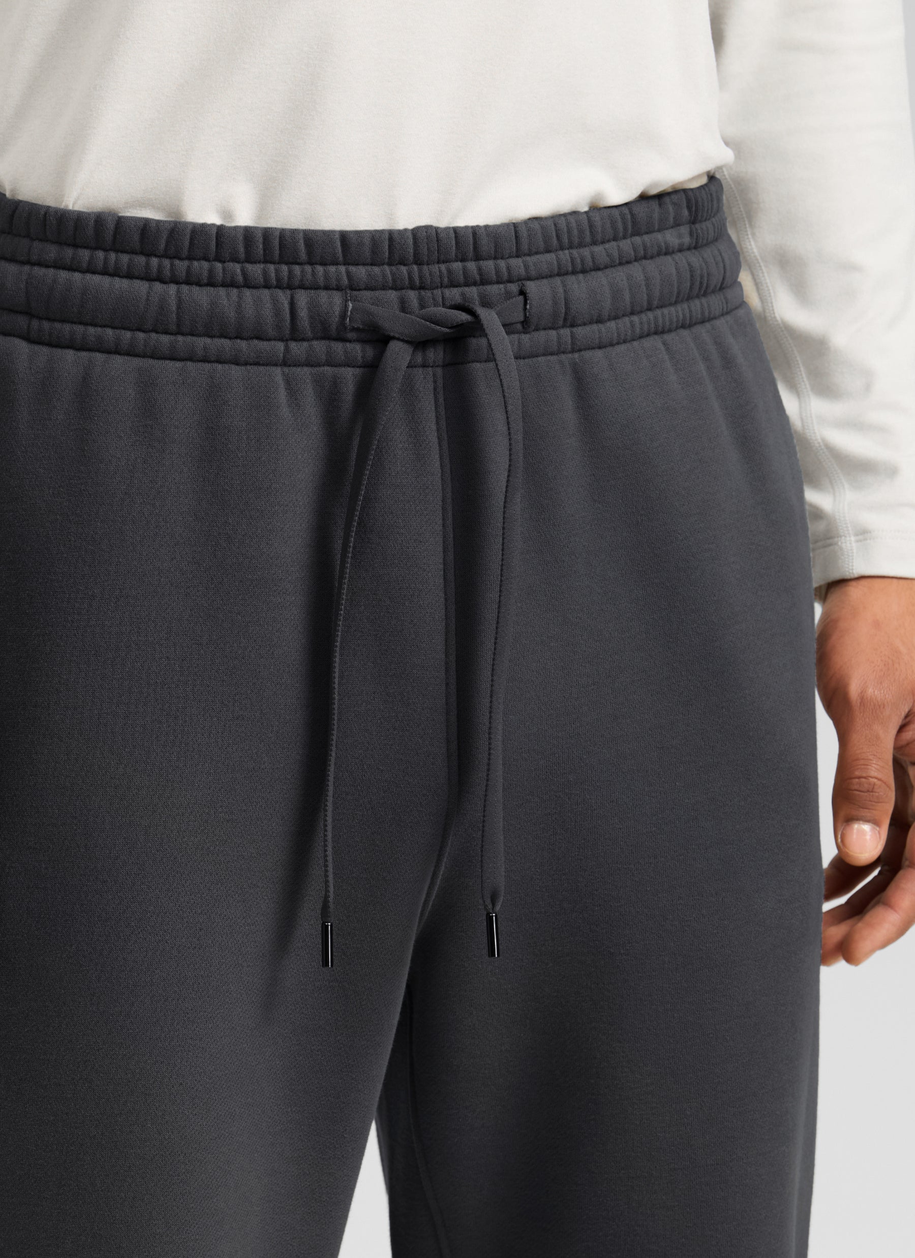 CRZ YOGA Men's Fleece Lined Casual Mid Rise Sweatpant 30