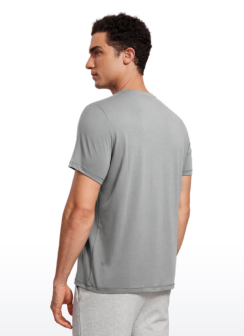 Quick Dry High Crewneck Short Sleeves Shirts