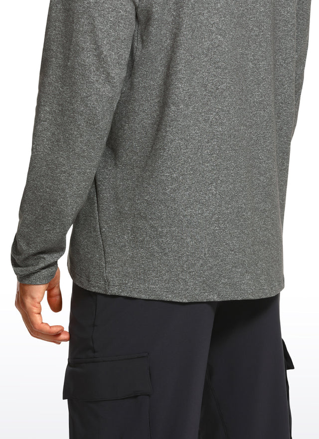 Brushed Slim-Fit Long Sleeve