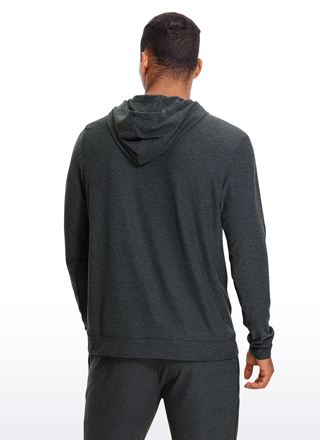 Lightweight Long Sleeve Hoodies with Pocket