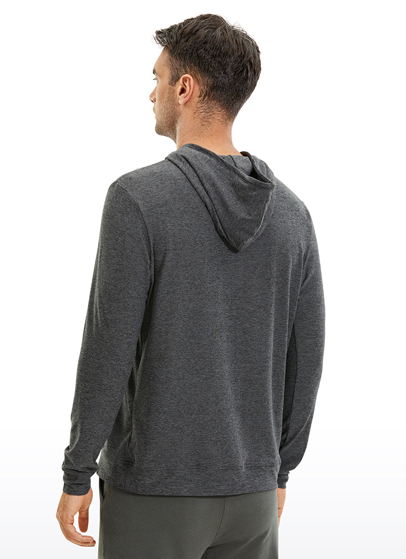 Lightweight Long Sleeve Hoodies with Pocket