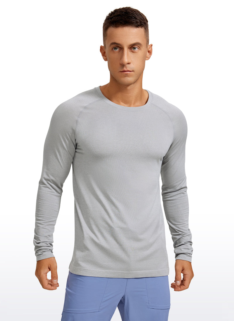 Speedy Seamless Raglan Long Sleeves Slim Fit