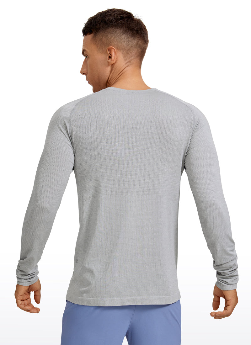 Speedy Seamless Raglan Long Sleeves Slim Fit