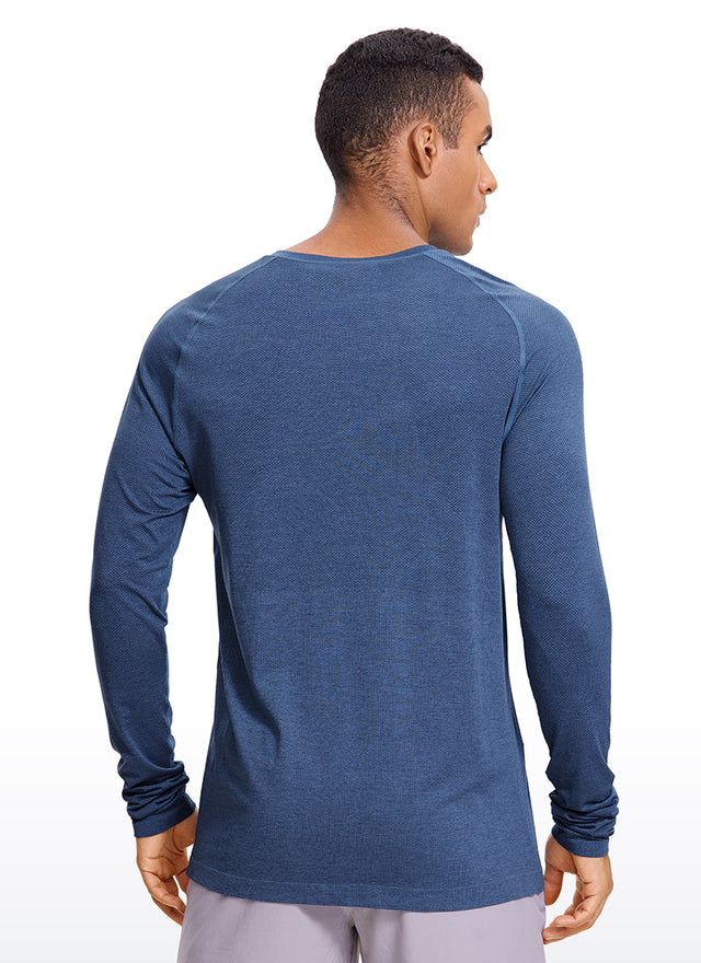 Speedy Seamless Raglan Long Sleeves Slim Fit