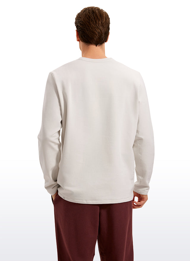 Softness Fleece Crewneck Pullover Sweatshirt