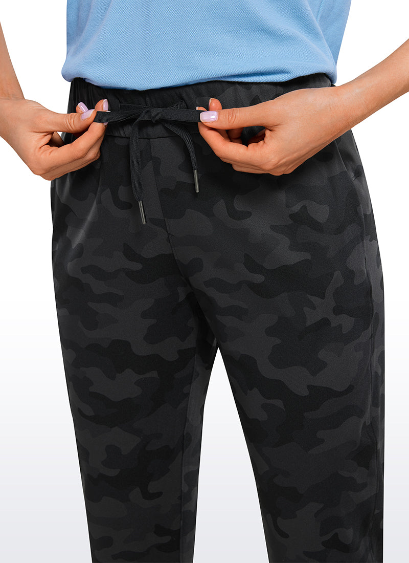 Stretch Drawstring Jogger with Pockets 27''