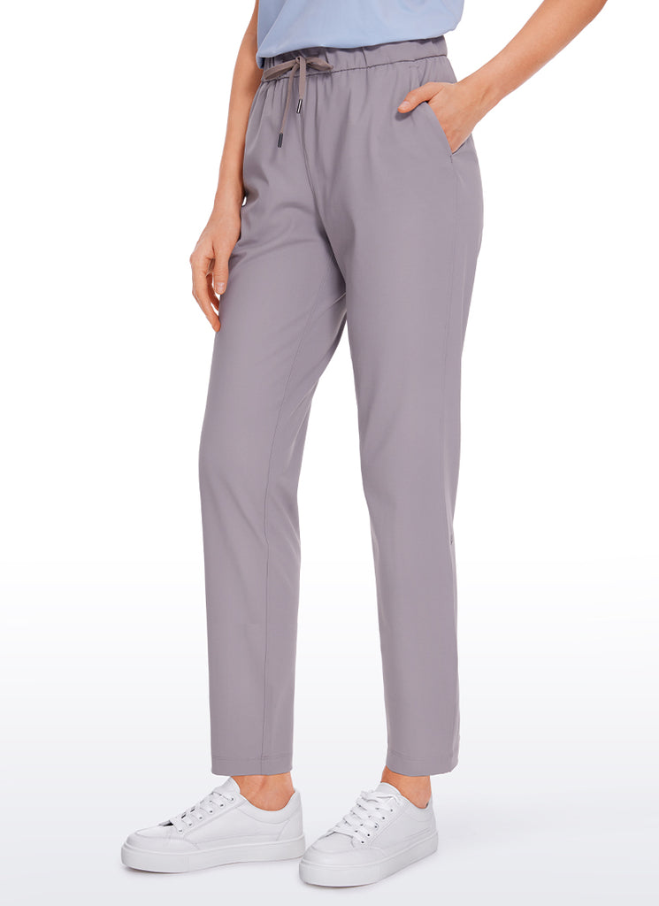 CRZ YOGA Women's Travel Slim Fit Stretch On the Travel Pants 29'' Ink Blue 2