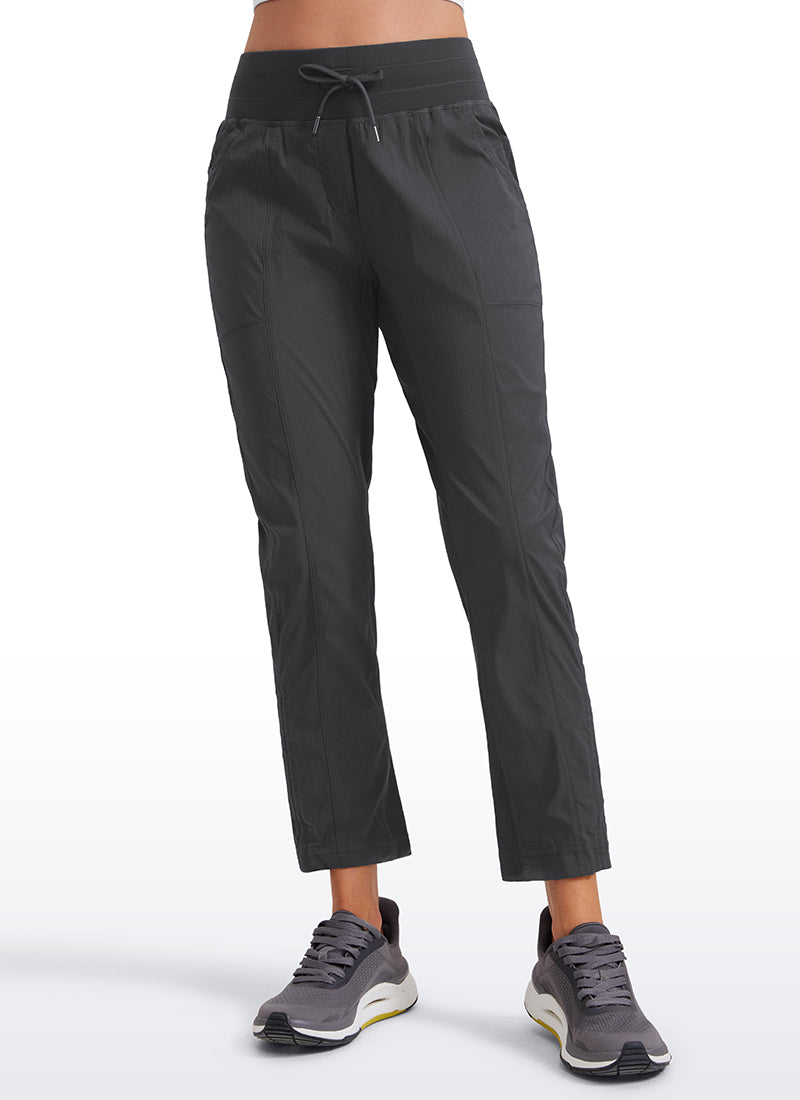 Striped Pants with Pockets 27''- Cinched Leg