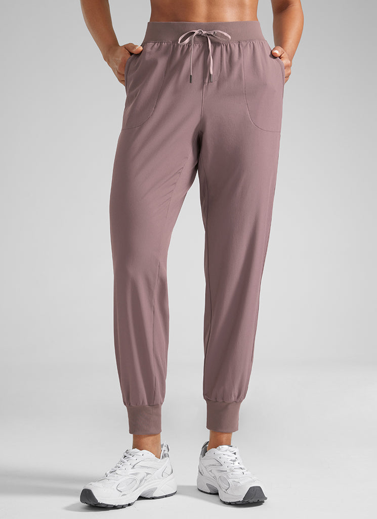 CRZ YOGA Women's Train Loose Fit Feathery-Fit Drawstring Jogger 28'' Mauve