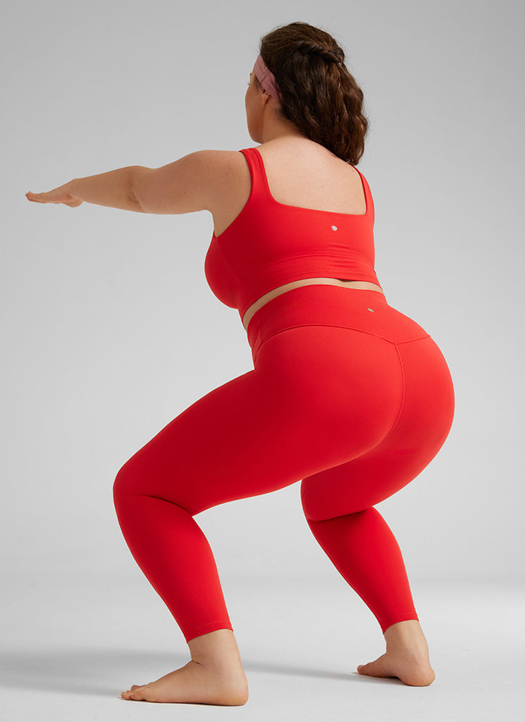 CRZ YOGA Women's Yoga Lounge High Rise Butterluxe Yoga Leggings 25'' French Navy