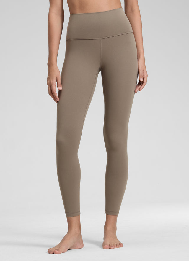 CRZ YOGA Women's Yoga Lounge High Rise Butterluxe Yoga Leggings 25'' Nomad Grey