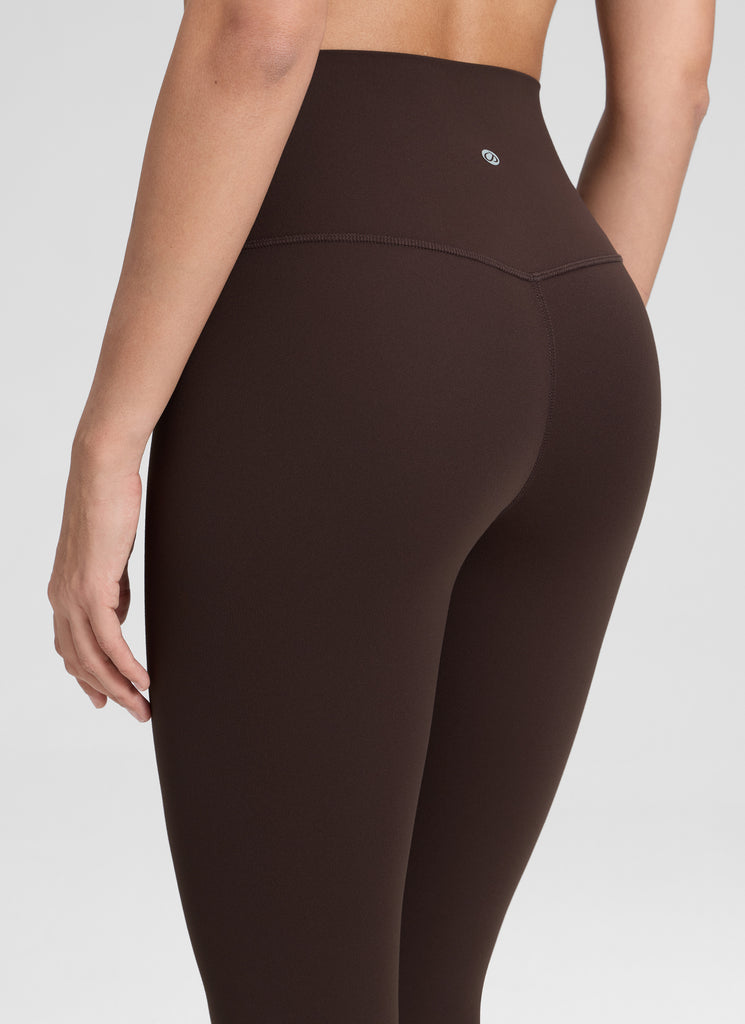 CRZ YOGA Women's Yoga Lounge High Rise Butterluxe Yoga Leggings 23'' Hot Fudge Brown