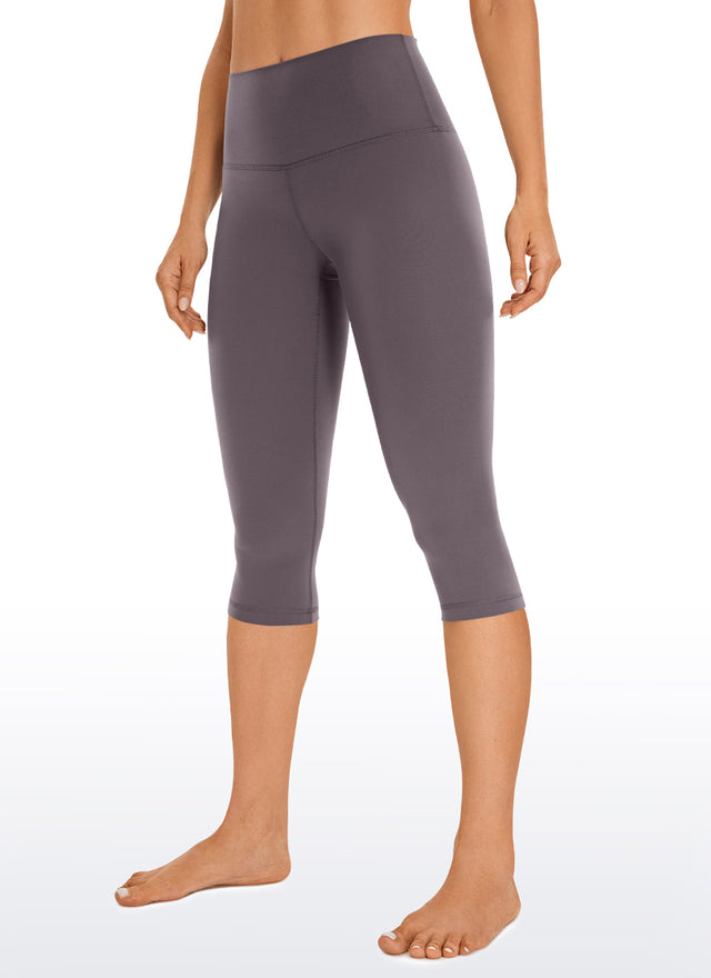 CRZ YOGA Women's Yoga Lounge High Rise Butterluxe Yoga Leggings 17'' Tornado