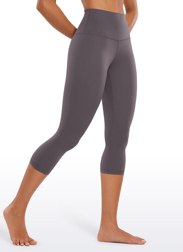 CRZ YOGA Women's Yoga Lounge High Rise Butterluxe Yoga Leggings 19'' Tornado