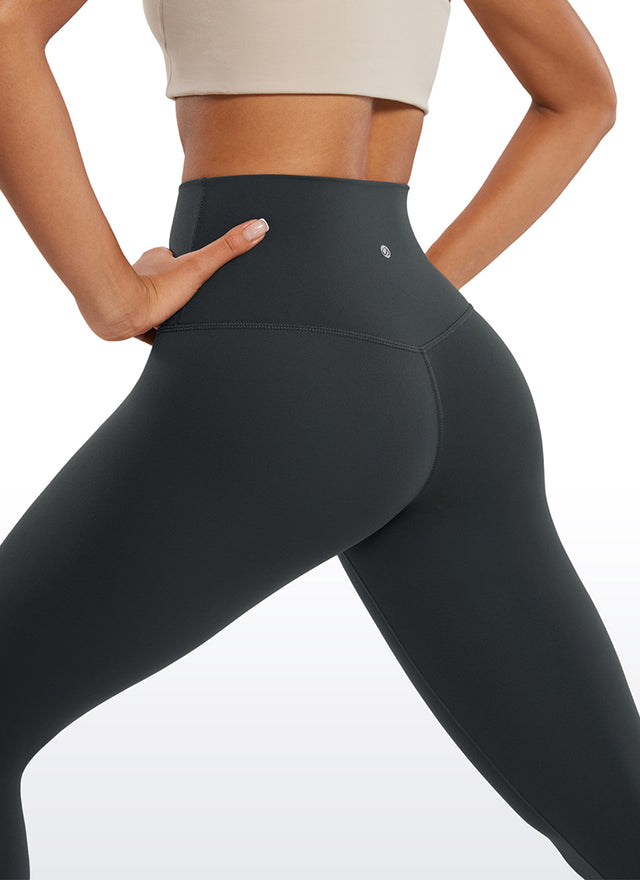CRZ YOGA Women's Yoga Lounge High Rise Butterluxe Yoga Leggings 19'' Melanite