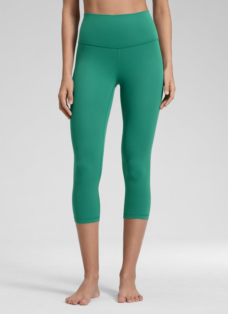 CRZ YOGA Women's Yoga Lounge High Rise Butterluxe Yoga Leggings 19'' Sparkle Blue