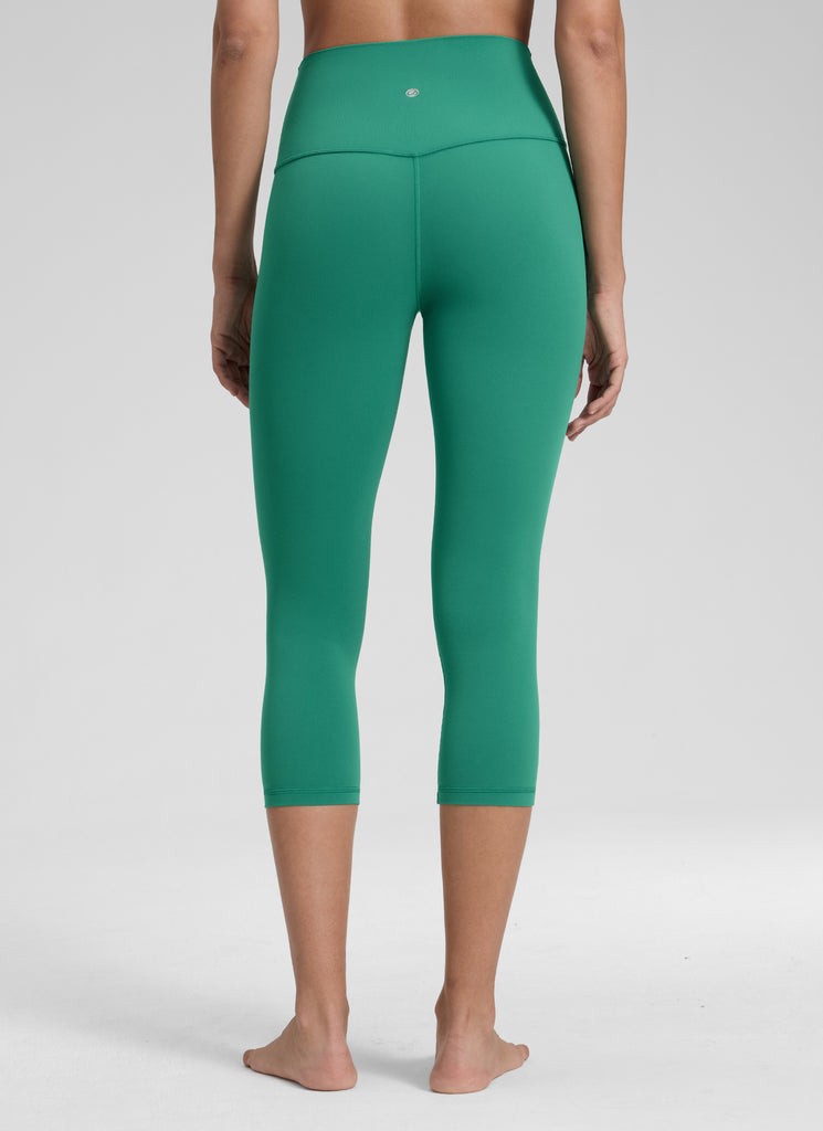 CRZ YOGA Women's Yoga Lounge High Rise Butterluxe Yoga Leggings 19'' Sparkle Blue