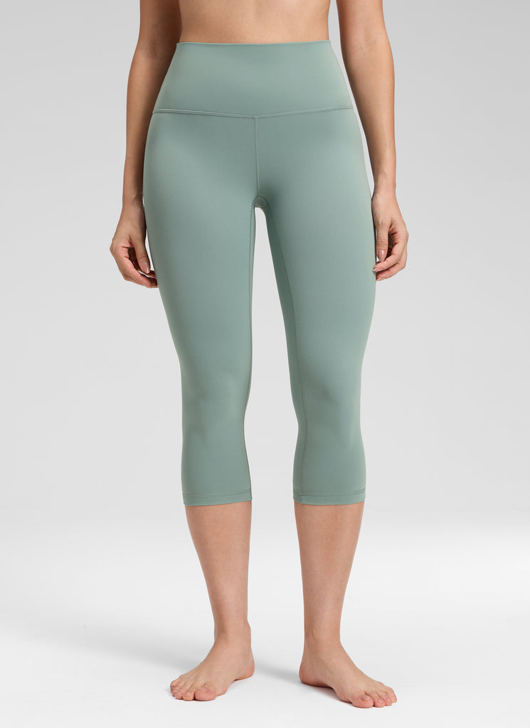 CRZ YOGA Women's Yoga Lounge High Rise Butterluxe Yoga Leggings 19'' Aurora Red