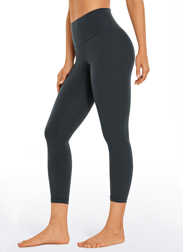 CRZ YOGA Women's Yoga Lounge High Rise Butterluxe Yoga Leggings 23'' Melanite