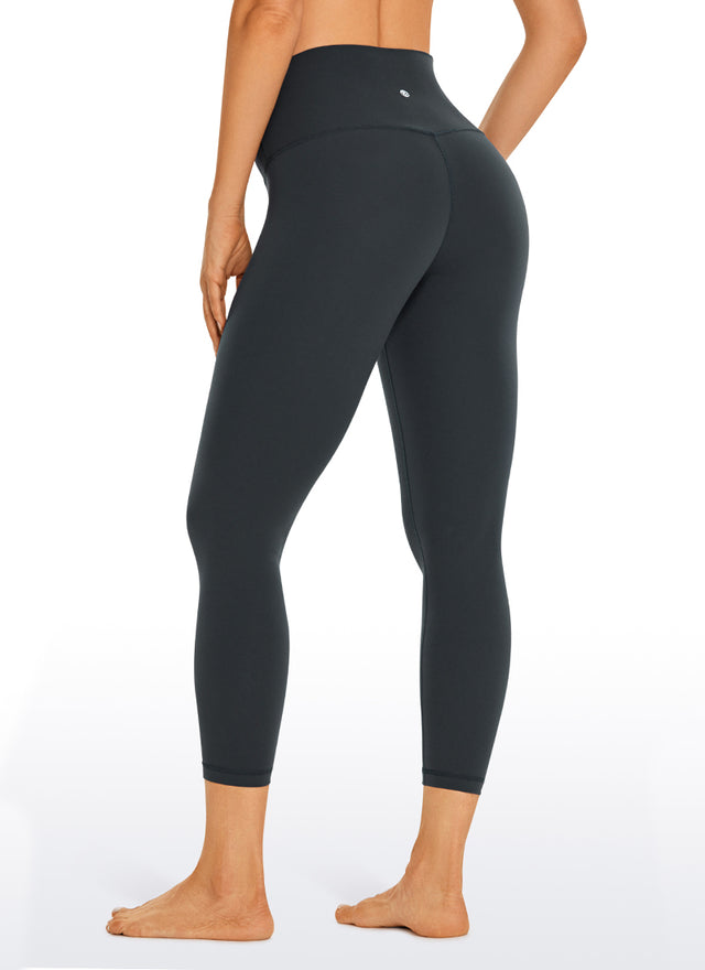 CRZ YOGA Women's Yoga Lounge High Rise Butterluxe Yoga Leggings 23'' Melanite