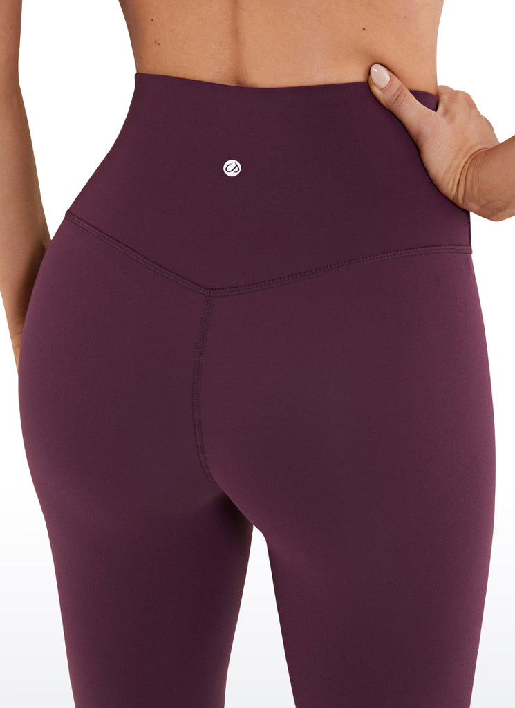 CRZ YOGA Women's Yoga High Rise Butterluxe Ankle Leggings 26.5'' Black