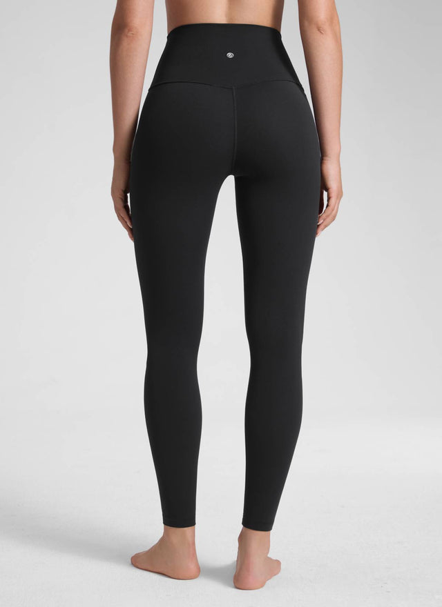 CRZ YOGA Women's Yoga Lounge High Rise Butterluxe Yoga Leggings 28'' Black @model_info:Malisa
