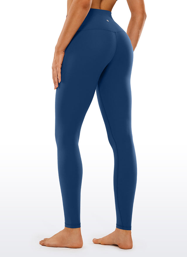 CRZ YOGA Women's Yoga Lounge High Rise Butterluxe Yoga Leggings 30'' French Navy