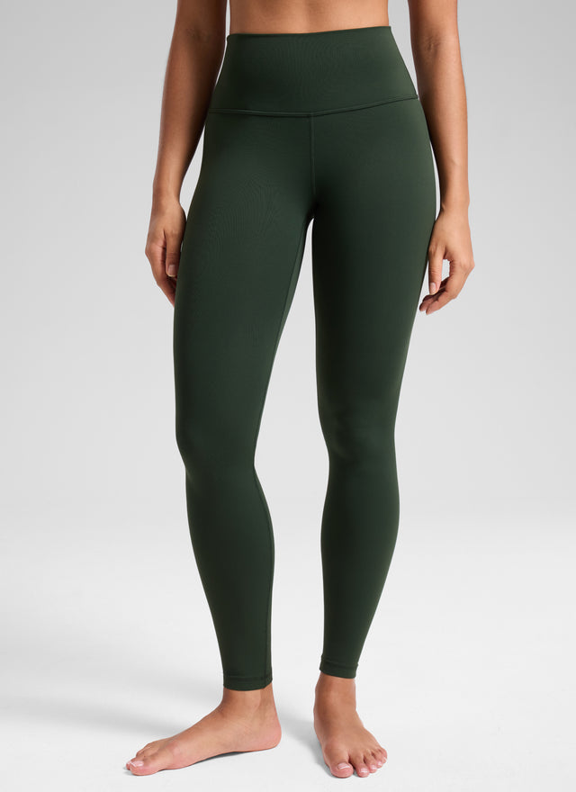 CRZ YOGA Women's Yoga Lounge High Rise Butterluxe Yoga Leggings 30'' Legend Green @model_info:F