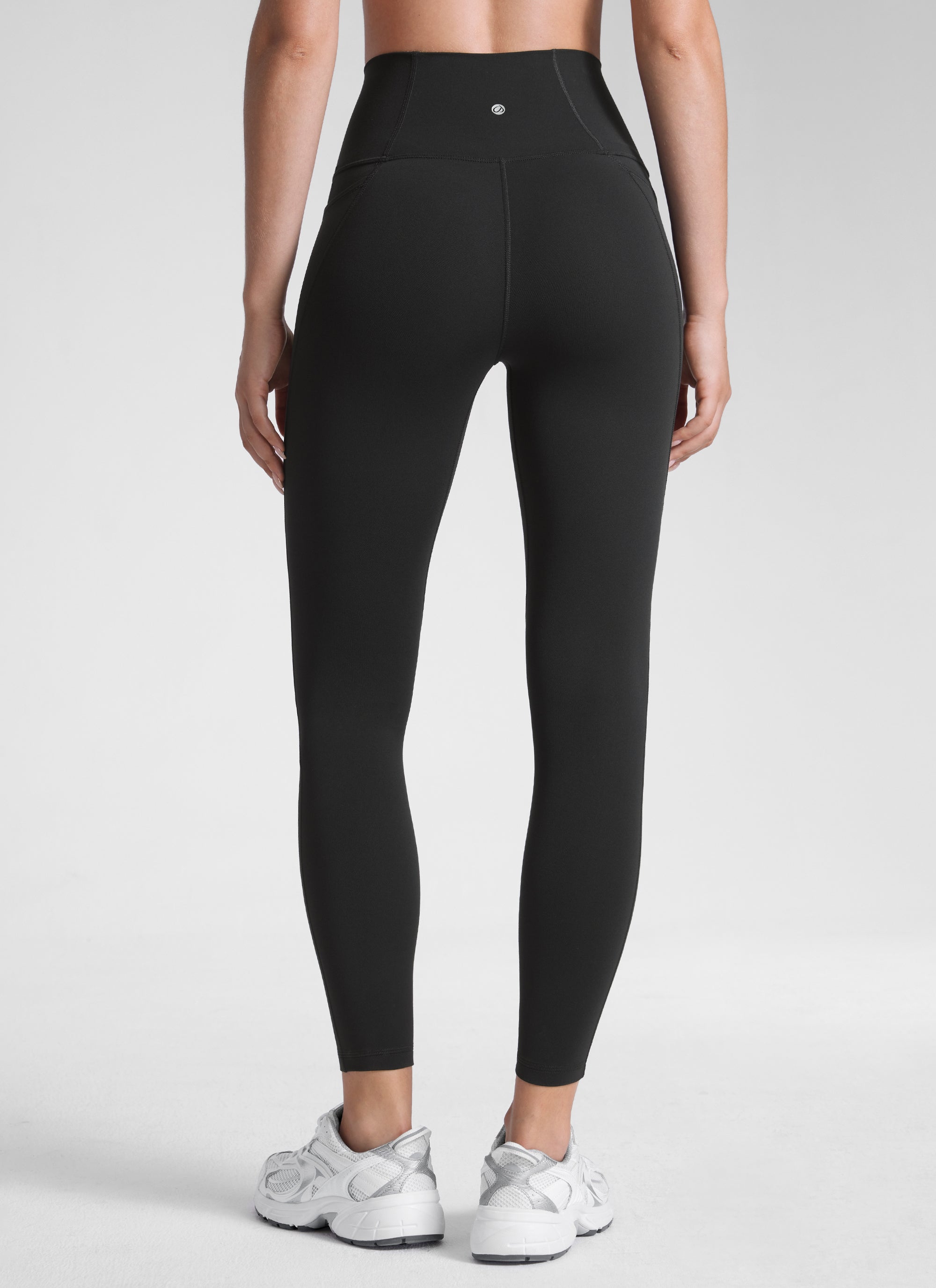 CRZ YOGA Women's Yoga Lounge High Rise Butterluxe Pocket Leggings 25'' Black