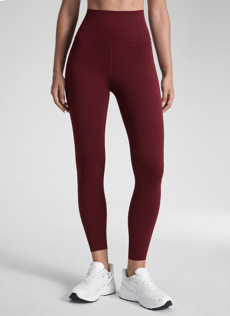 CRZ YOGA Women's Yoga Lounge High Rise Butterluxe Pocket Leggings 25'' Sparkle Blue