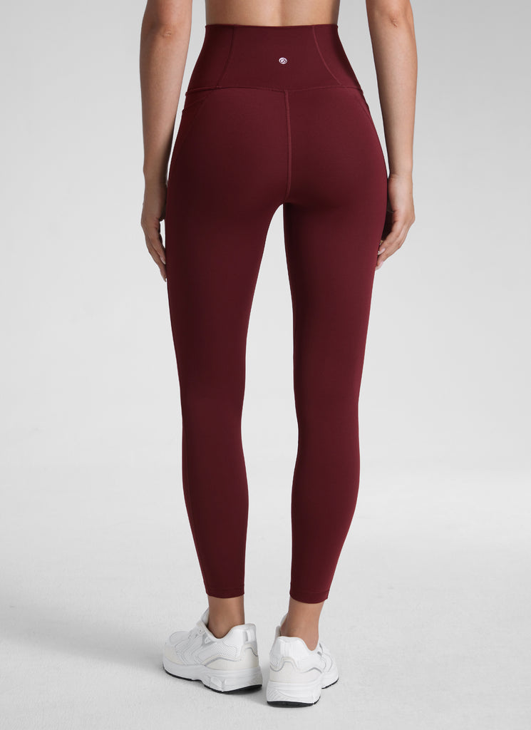CRZ YOGA Women's Yoga Lounge High Rise Butterluxe Pocket Leggings 25'' Sparkle Blue
