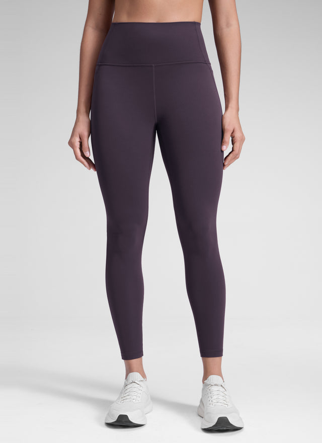 CRZ YOGA Women's Yoga Lounge High Rise Butterluxe Pocket Leggings 25'' Atmosphere Purple