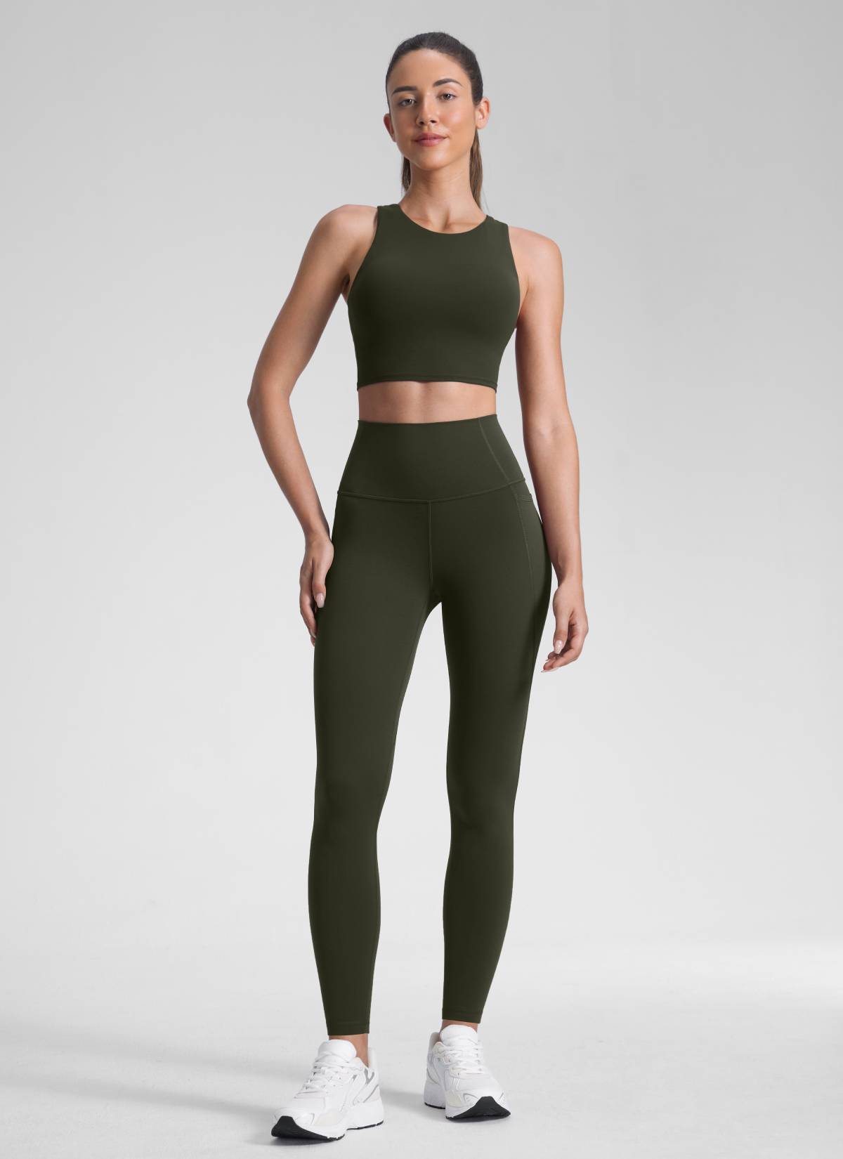 CRZ YOGA Womens Butterluxe Pockets Workout Leggings 28