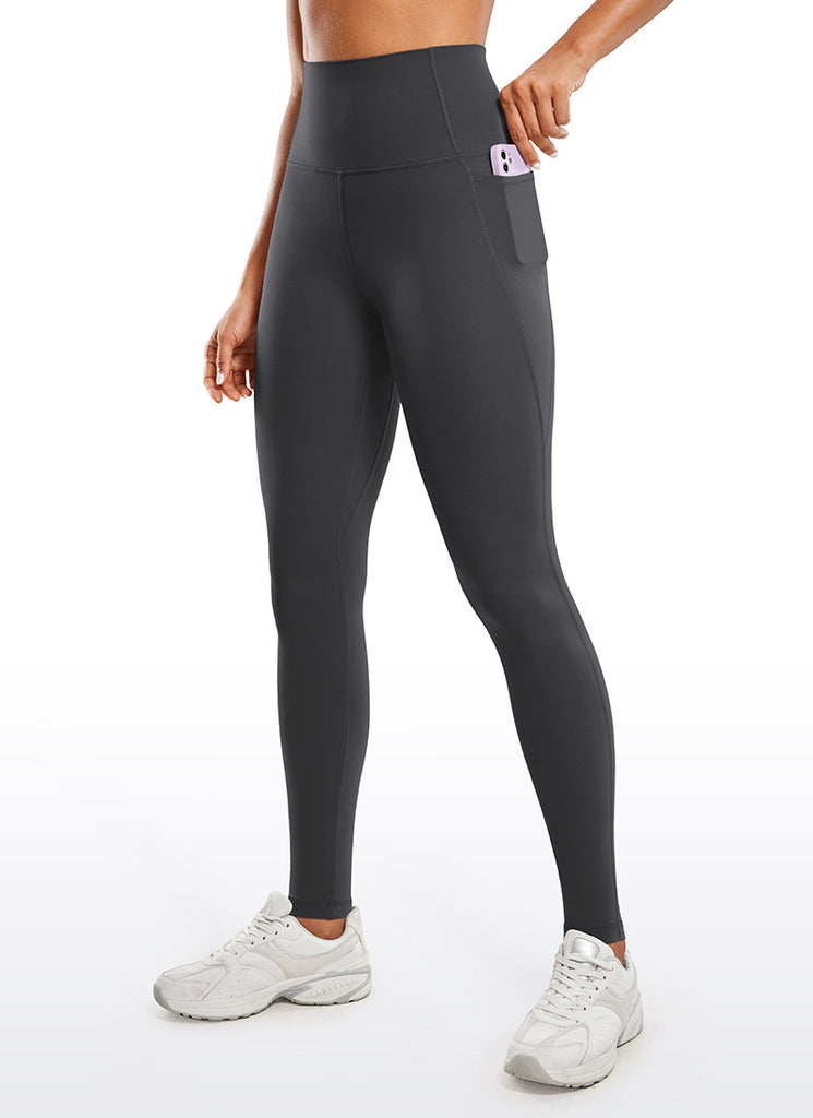 CRZ YOGA Womens Butterluxe Pockets Workout Leggings 30" True Navy