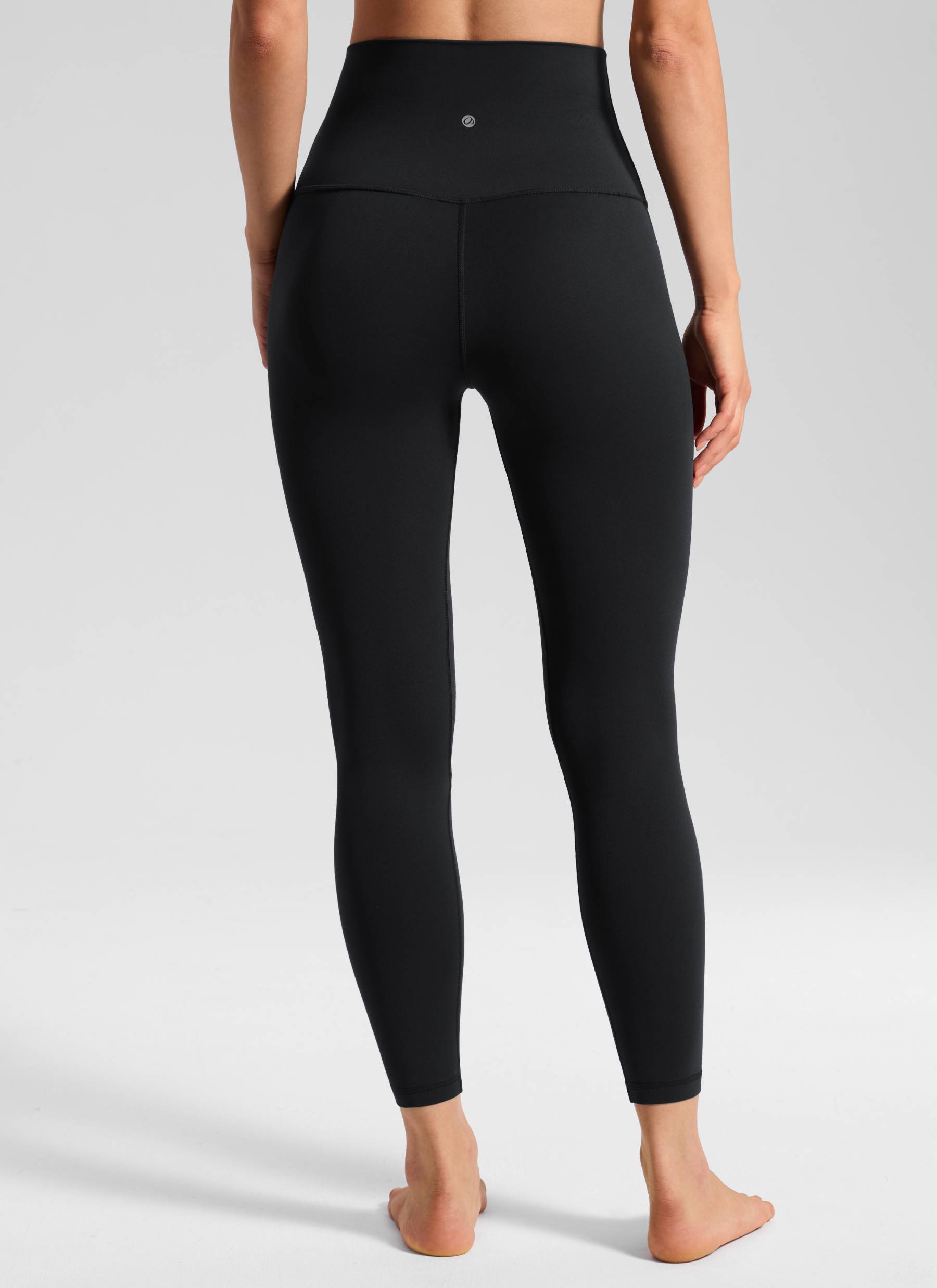 CRZ YOGA Women's Lounge Super High Rise Butterluxe Yoga Leggings 25'' Black @model_info:Katya