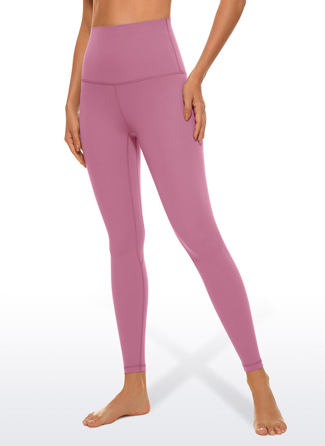 CRZ YOGA Women's Lounge Super High Rise Butterluxe Yoga Leggings 25'' Velvet Dust