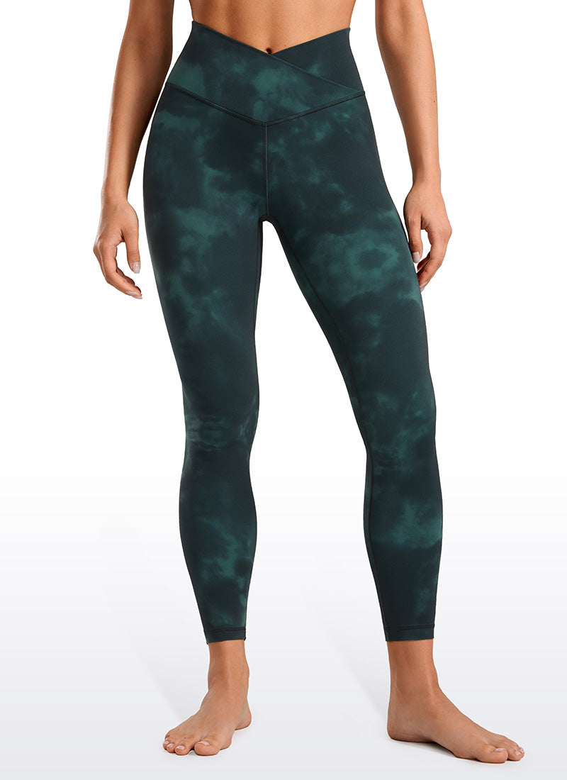 Butterluxe Yoga Leggings 25''- V Cross Waist