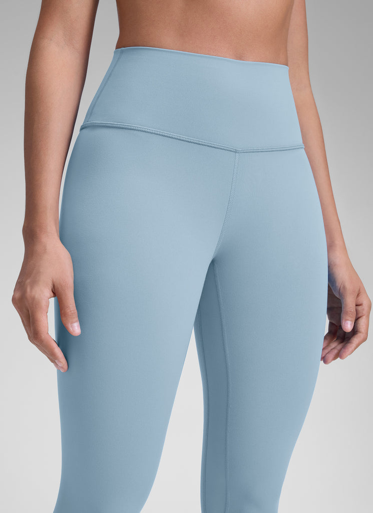 CRZ YOGA Women's Yoga Train High Rise Brushed Nakedfeel Leggings 25'' The Breeze Blue