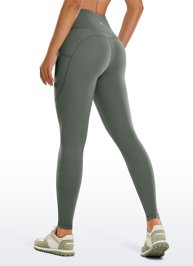 Brushed Nakedfeel Pockets Leggings 25''