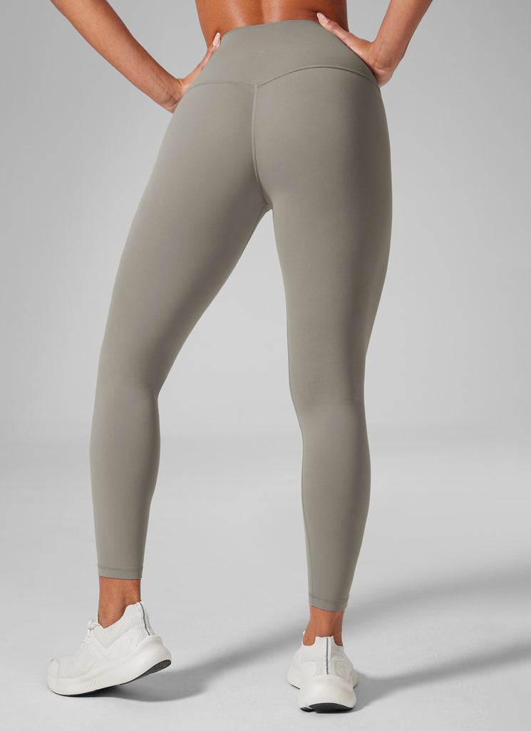 CRZ YOGA Women's Workout High Rise Butterlift Yoga Leggings 25'' Dark Forest Green