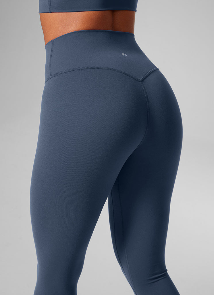 CRZ YOGA Women's Workout High Rise Butterlift Yoga Leggings 25'' Stelindigo