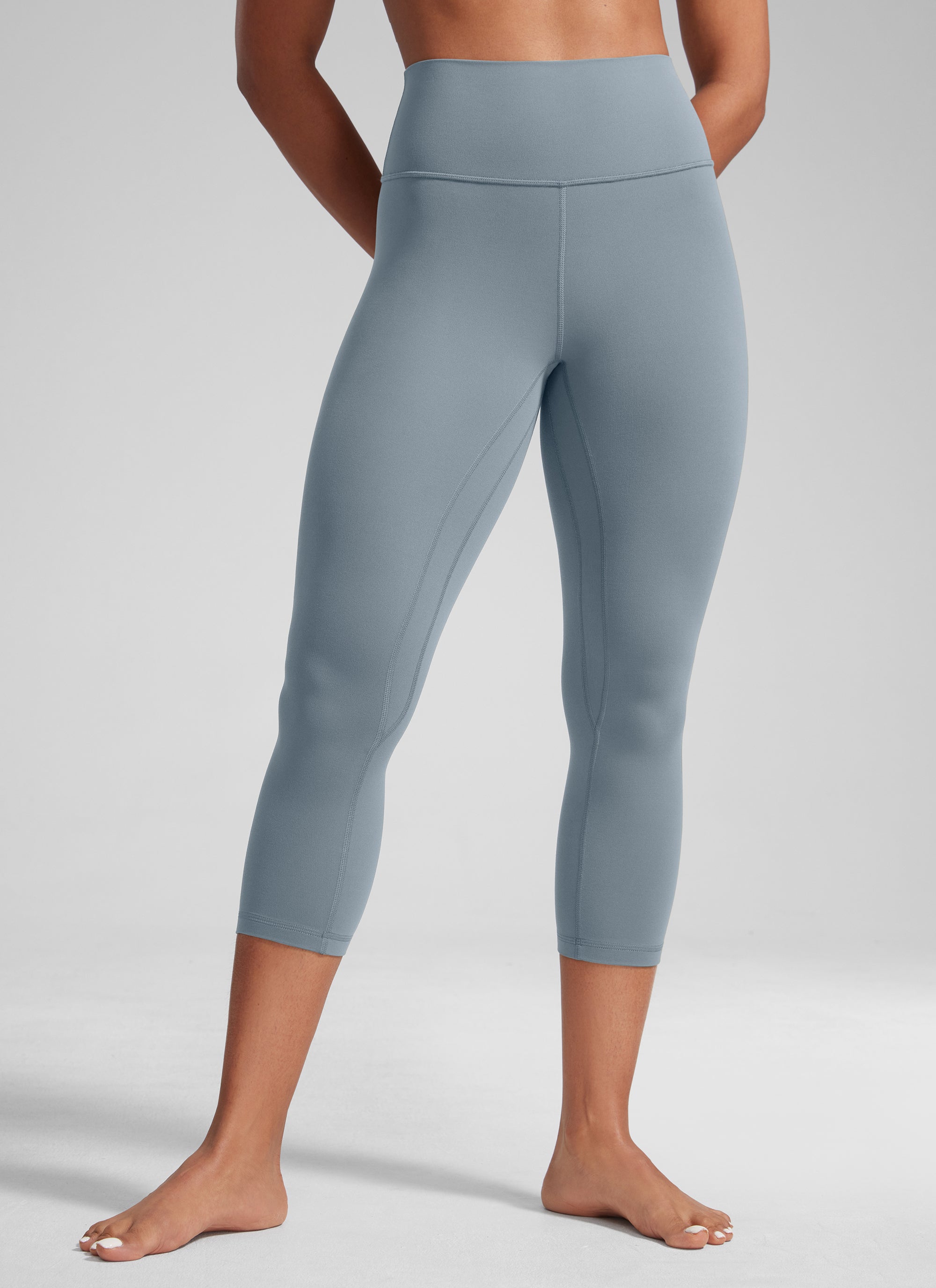 CRZ YOGA Women's High Waisted Capris Workout Leggings 21