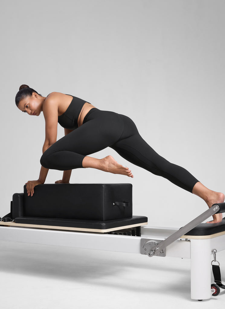 CRZ YOGA Women's High Waisted Capris Workout Leggings 23" Black