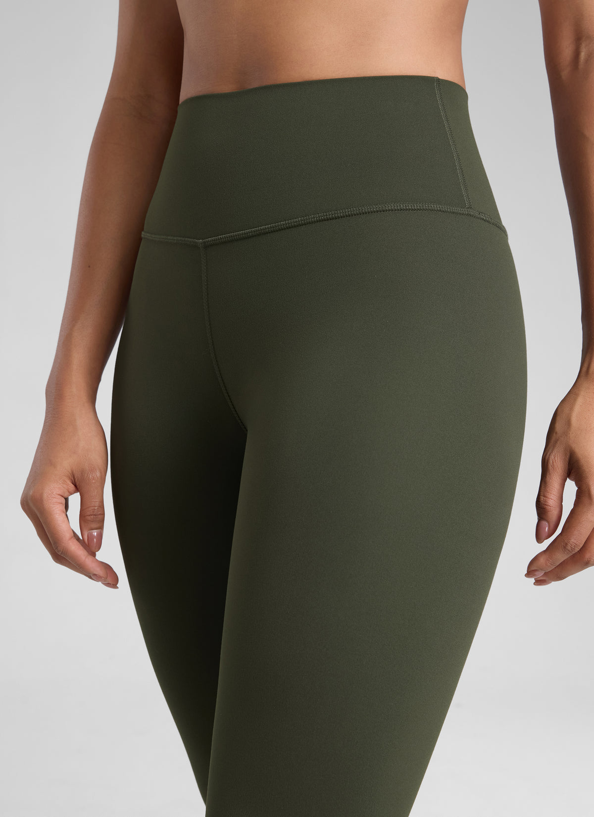 CRZ YOGA Women's High Waisted Capris Workout Leggings 23