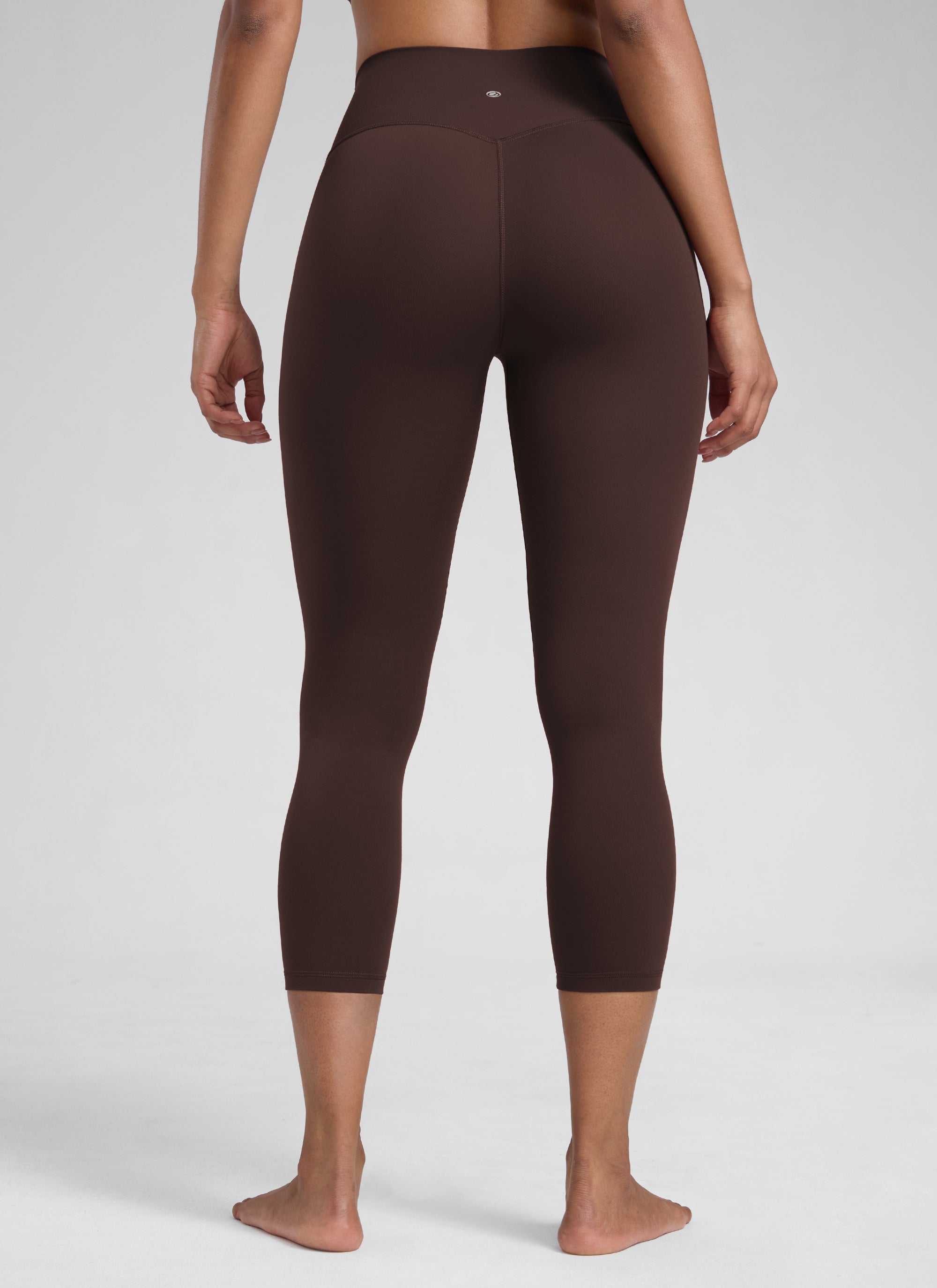 CRZ YOGA Women's High Waisted Capris Workout Leggings 23