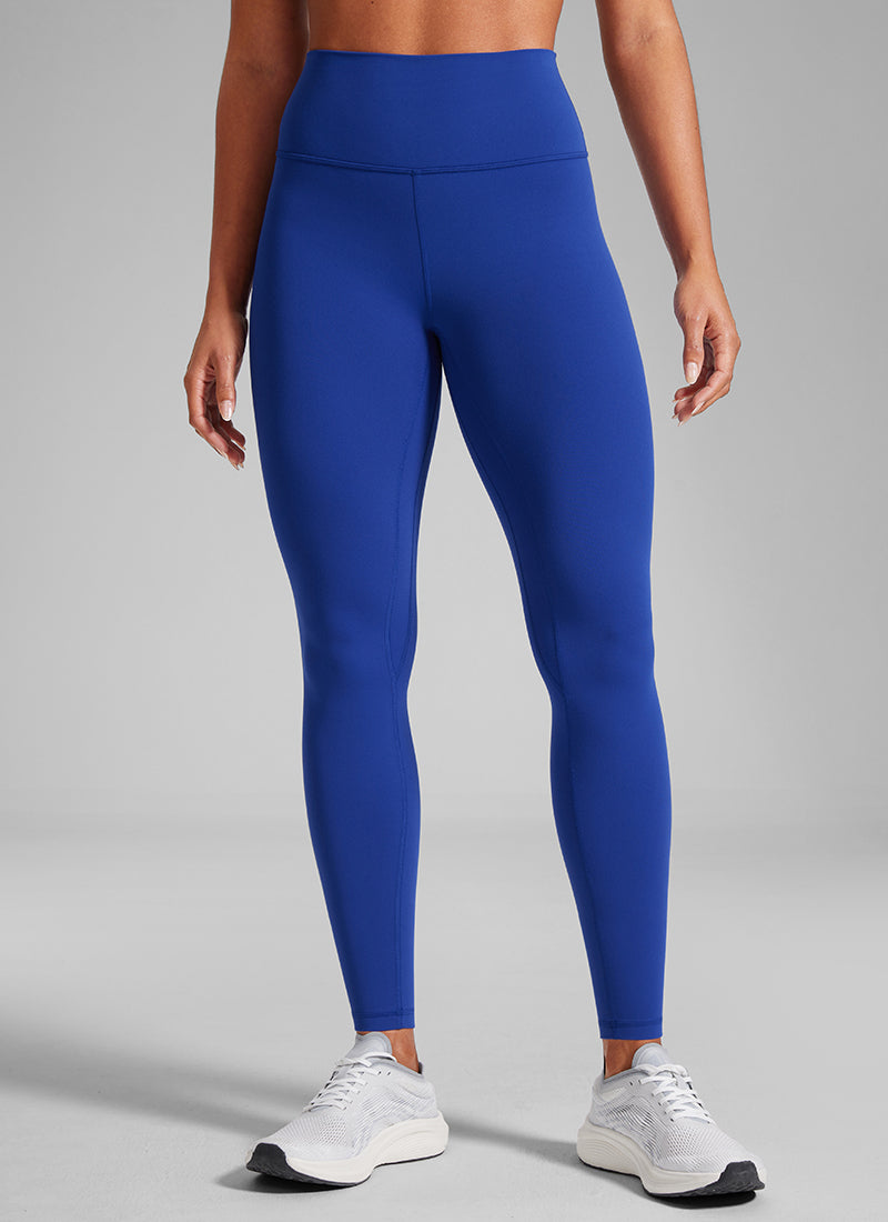 CRZ YOGA Women's Workout High Rise Butterlift Yoga Leggings 28'' Waves Blue