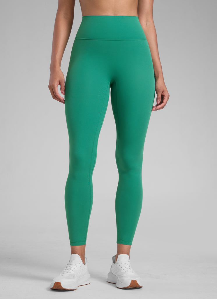 CRZ YOGA Women Butterlift High Rise Scrunch Butt Legging No Front Seam Cascadia Green