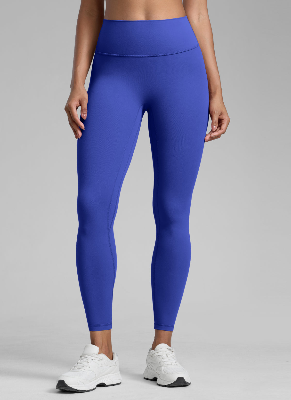 CRZ YOGA Women Butterlift High Rise Scrunch Butt Legging No Front Seam Royal Blues @model_info:B