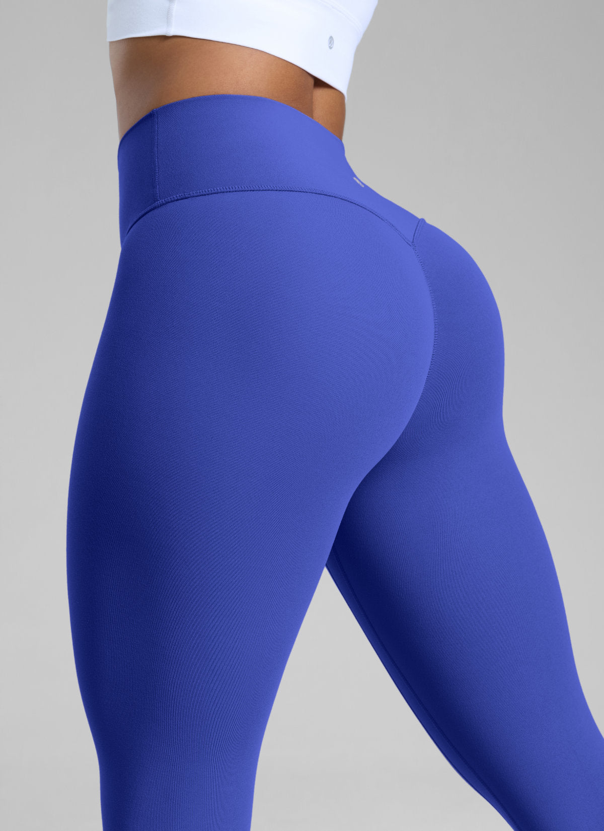 CRZ YOGA Women Butterlift High Rise Scrunch Butt Legging No Front Seam Royal Blues @model_info:B