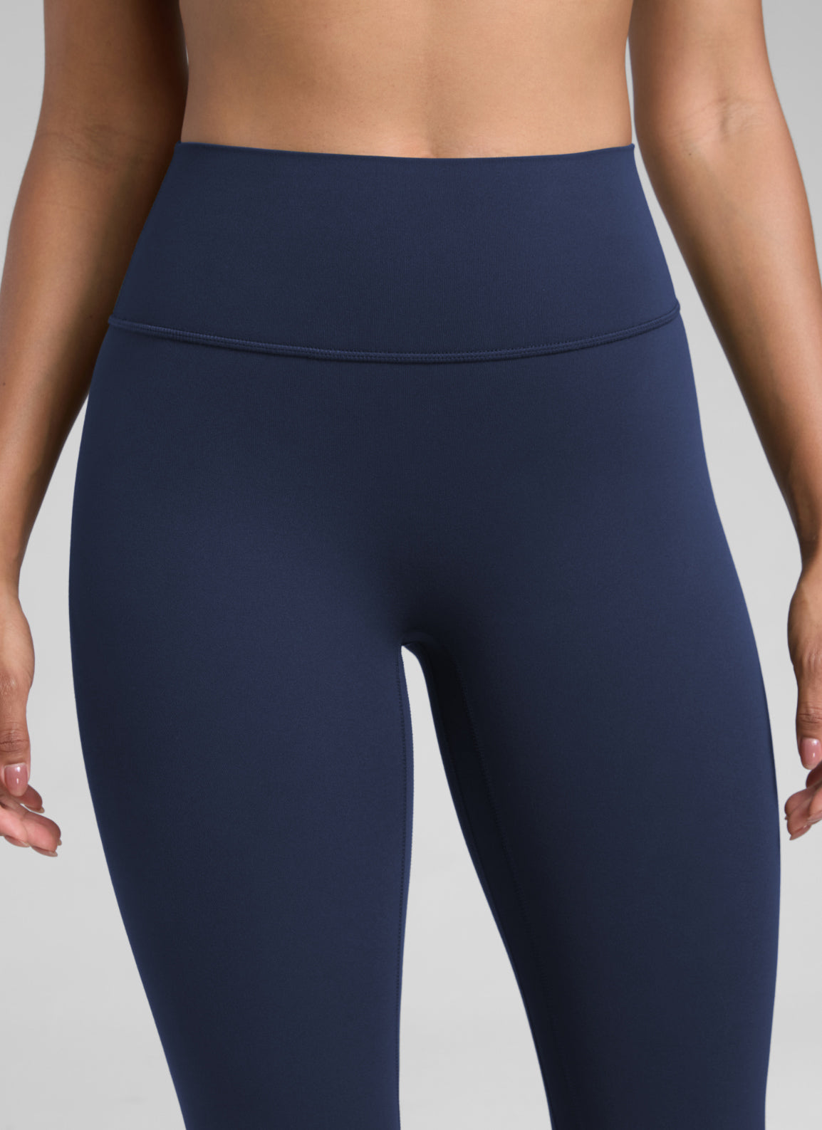 CRZ YOGA Women Butterlift High Rise Scrunch Butt Legging No Front Seam Club Blue
